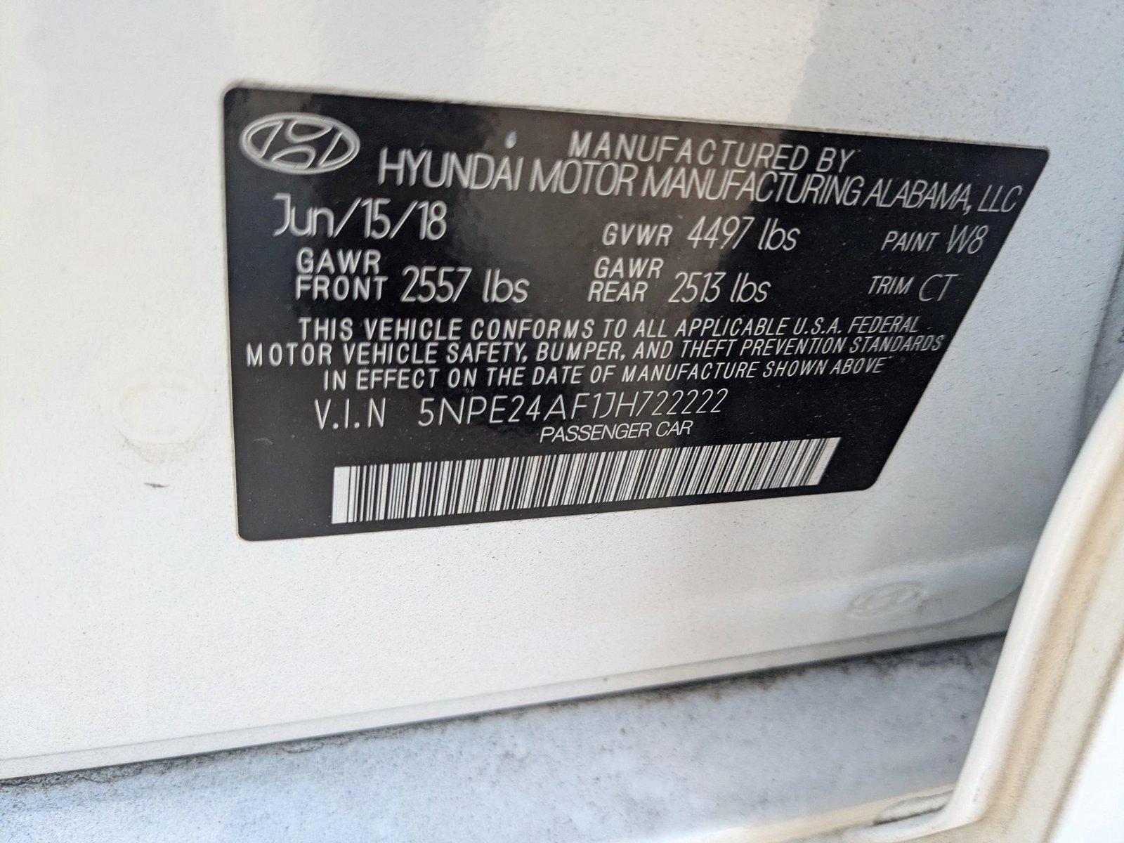 2018 Hyundai SONATA Vehicle Photo in Winter Park, FL 32792