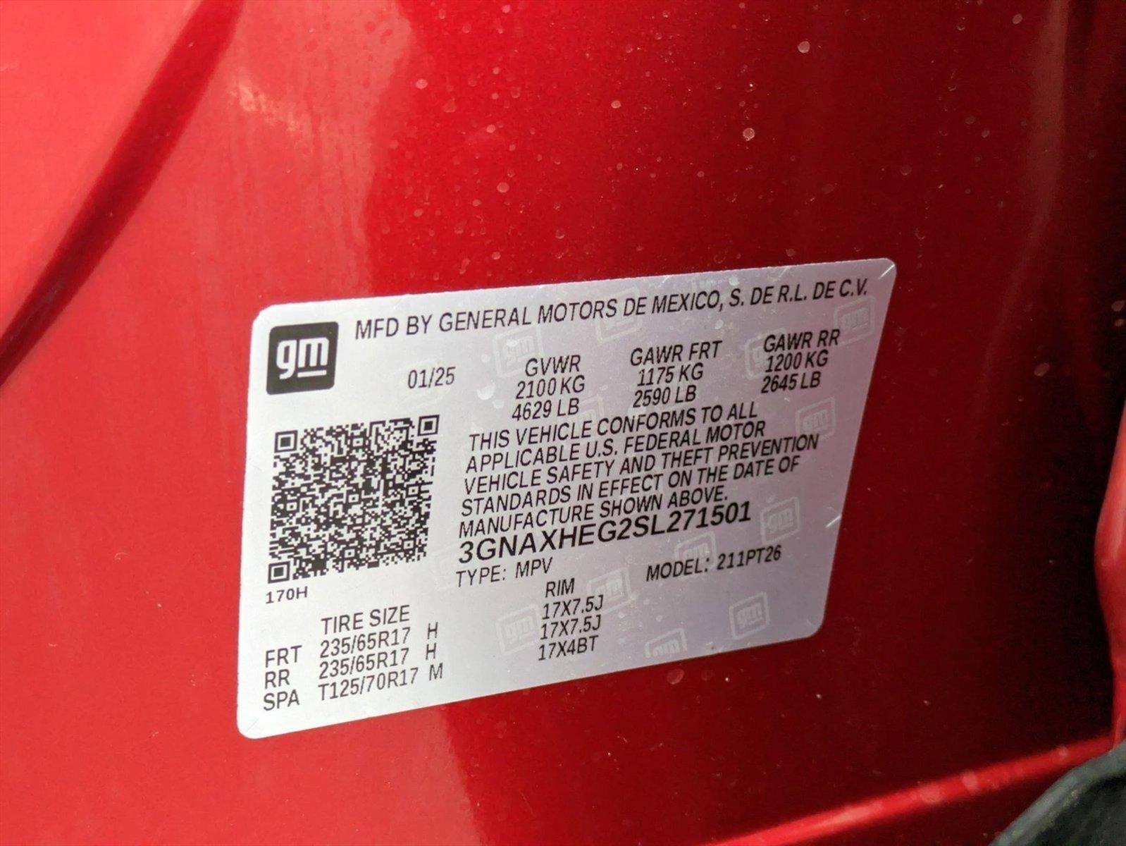 2025 Chevrolet Equinox Vehicle Photo in ORLANDO, FL 32812-3021