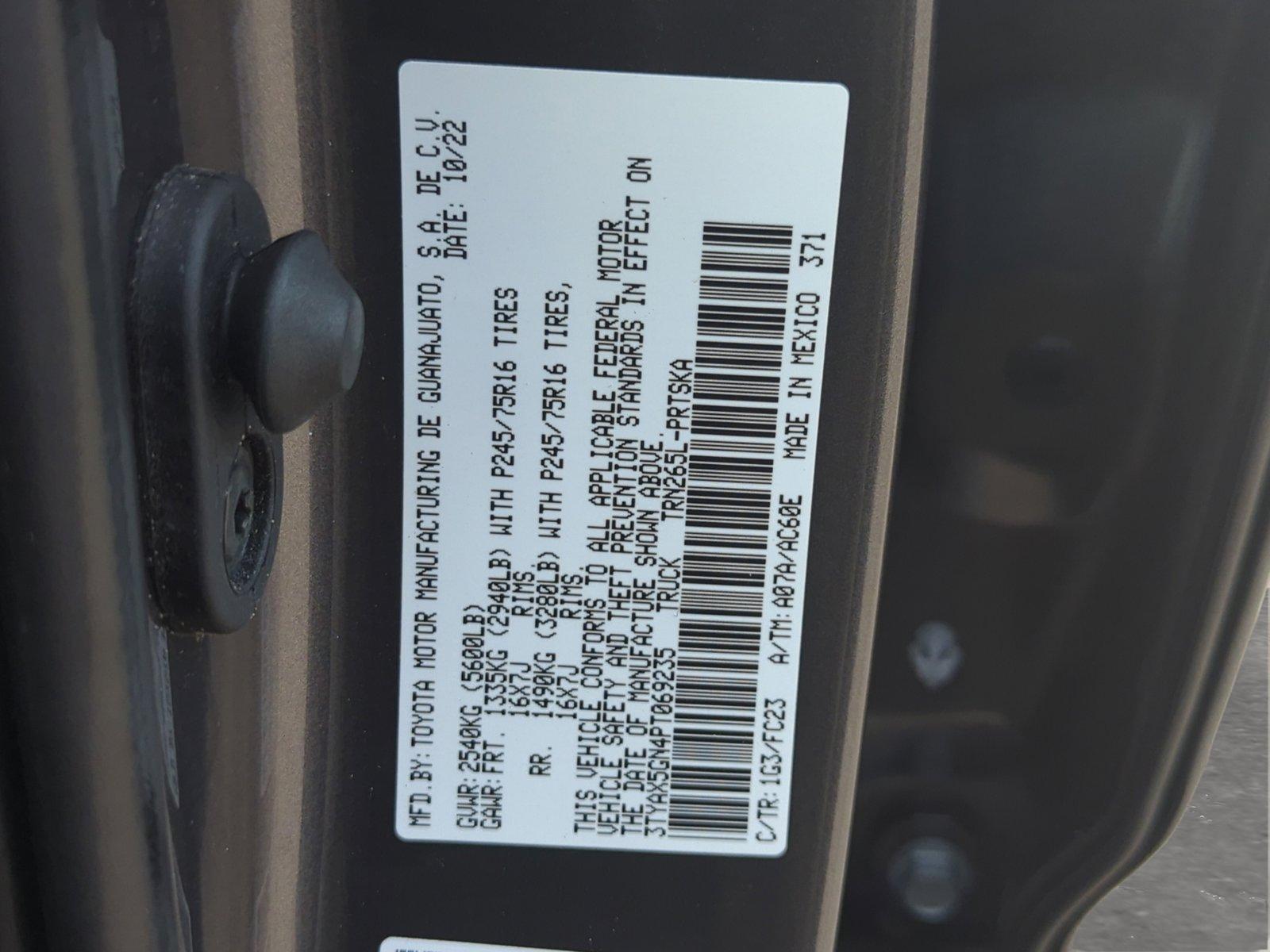 2023 Toyota Tacoma 2WD Vehicle Photo in Ft. Myers, FL 33907