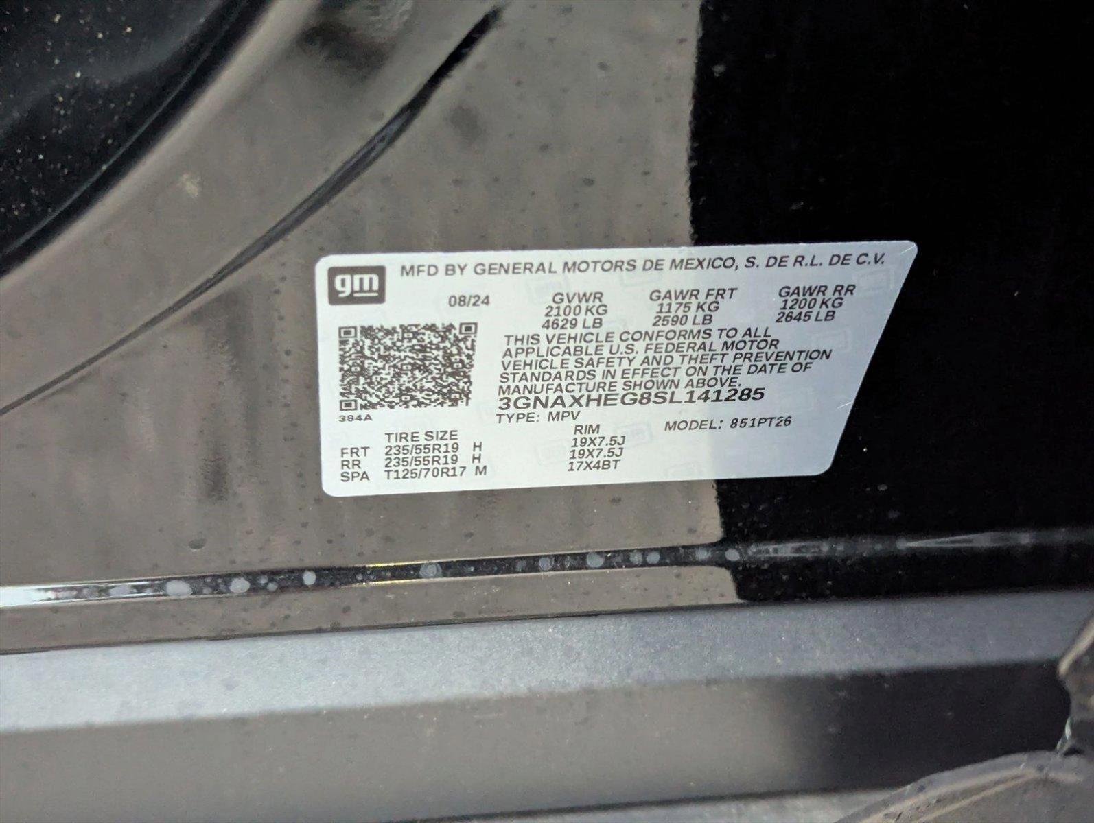 2025 Chevrolet Equinox Vehicle Photo in MIAMI, FL 33134-2699