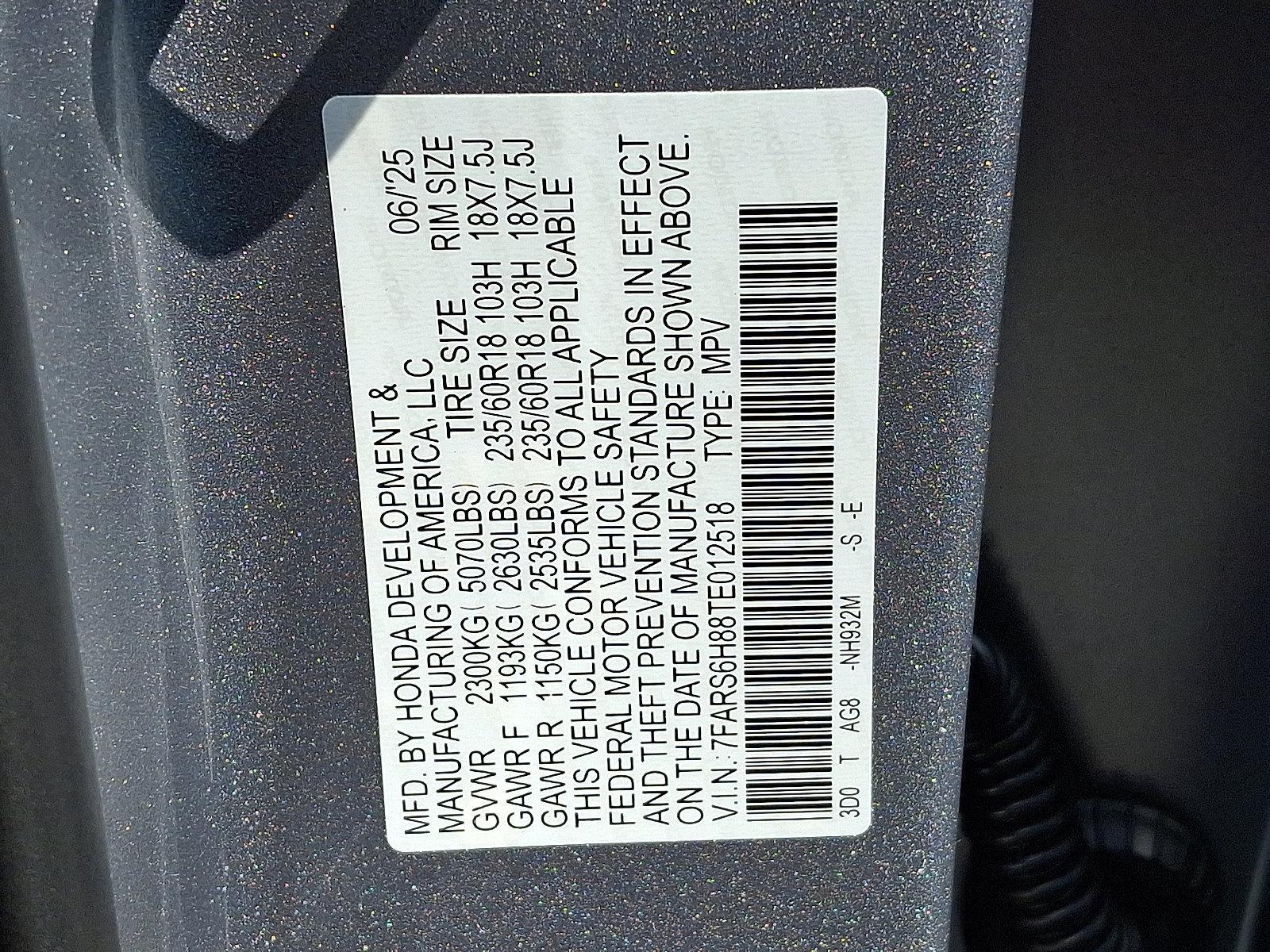 2026 Honda CR-V Hybrid Vehicle Photo in Harrisburg, PA 17111