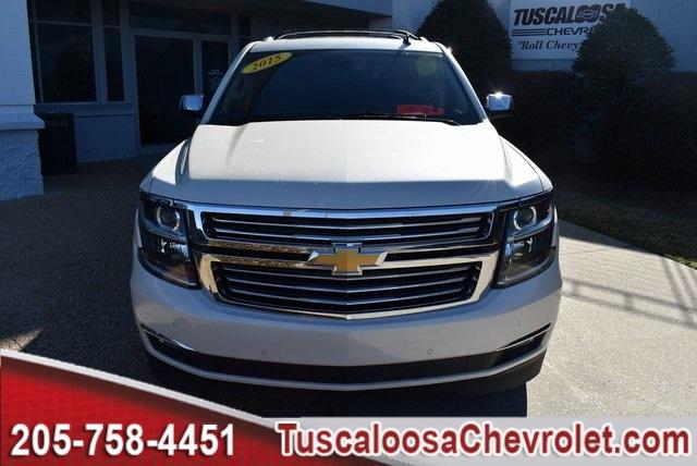 Used 2015 Chevrolet Tahoe LTZ with VIN 1GNSCCKC7FR202628 for sale in Cottondale, AL