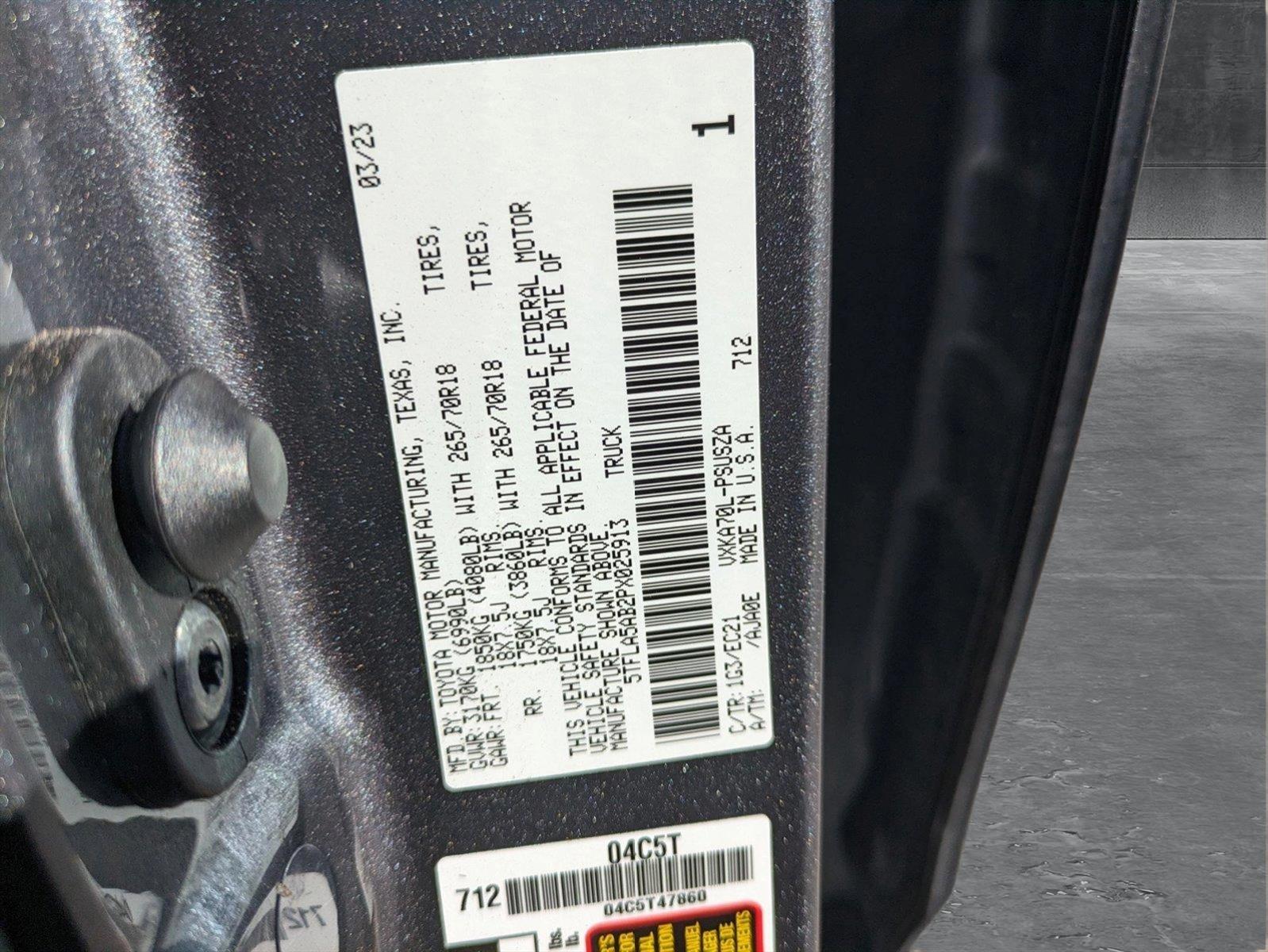 2023 Toyota Tundra 2WD Vehicle Photo in ORLANDO, FL 32808-7998