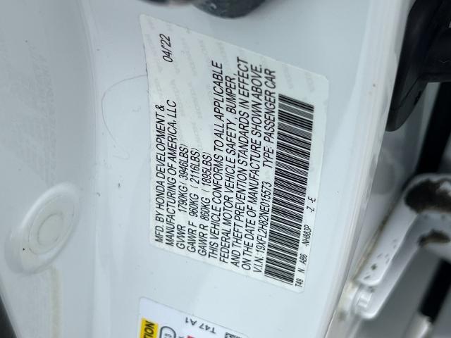 2022 Honda Civic Hatchback Vehicle Photo in PITTSBURG, CA 94565-7121