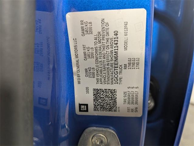 2021 Chevrolet Colorado Vehicle Photo in ENGLEWOOD, CO 80113-6708