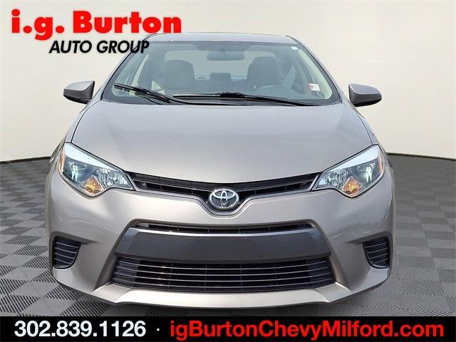 Used 2016 Toyota Corolla LE with VIN 2T1BURHE8GC625862 for sale in Milford, DE