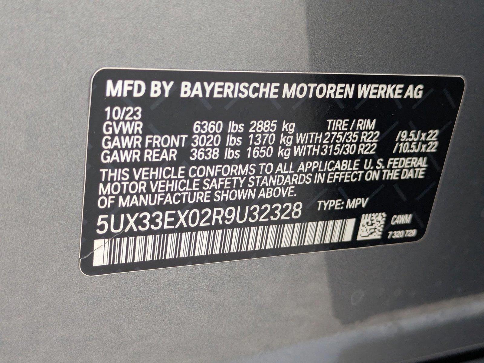 2024 BMW X6 xDrive40i Vehicle Photo in Sarasota, FL 34231