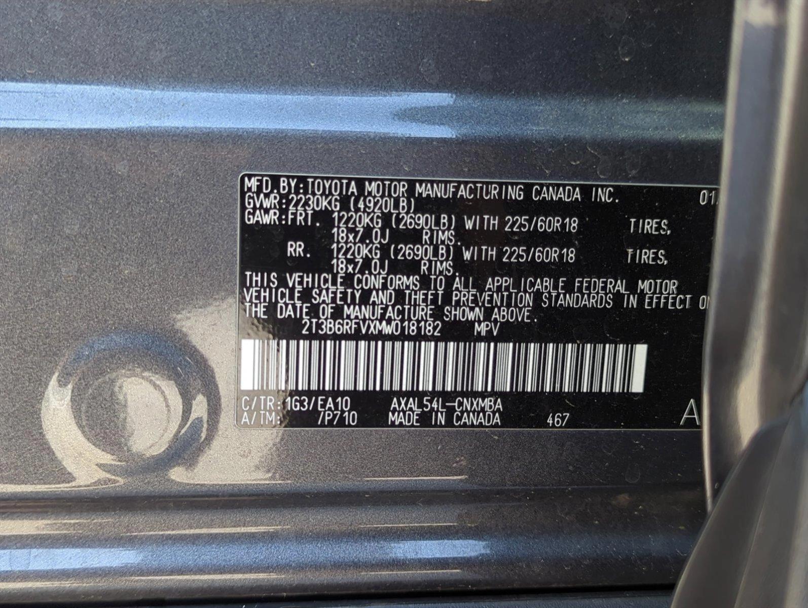 2021 Toyota RAV4 Vehicle Photo in Ft. Myers, FL 33907