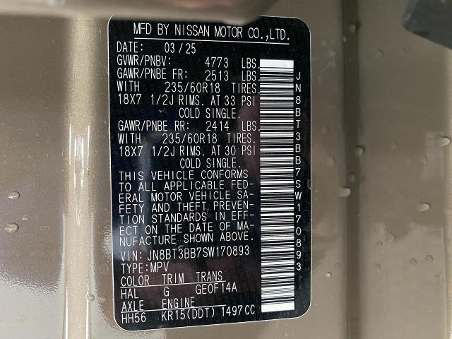 2025 Nissan Rogue Vehicle Photo in Appleton, WI 54913