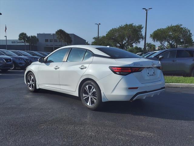 Certified 2021 Nissan Sentra SV with VIN 3N1AB8CV0MY326349 for sale in Doral, FL