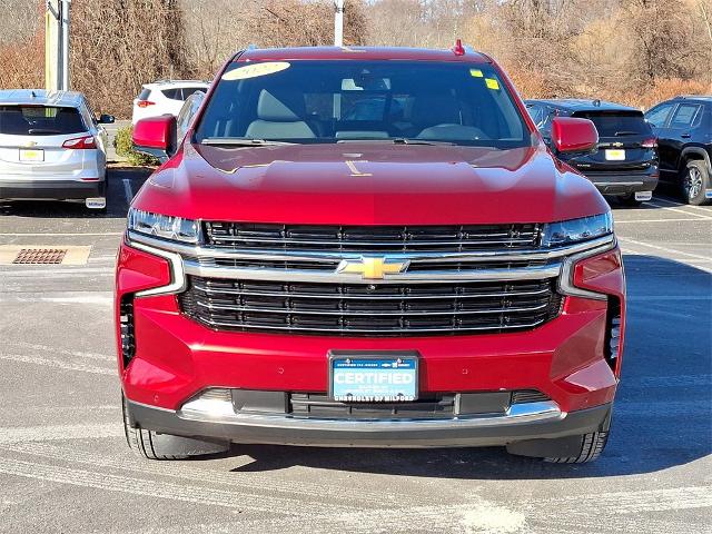 Certified 2022 Chevrolet Tahoe LT with VIN 1GNSKNKD2NR153103 for sale in Milford, CT