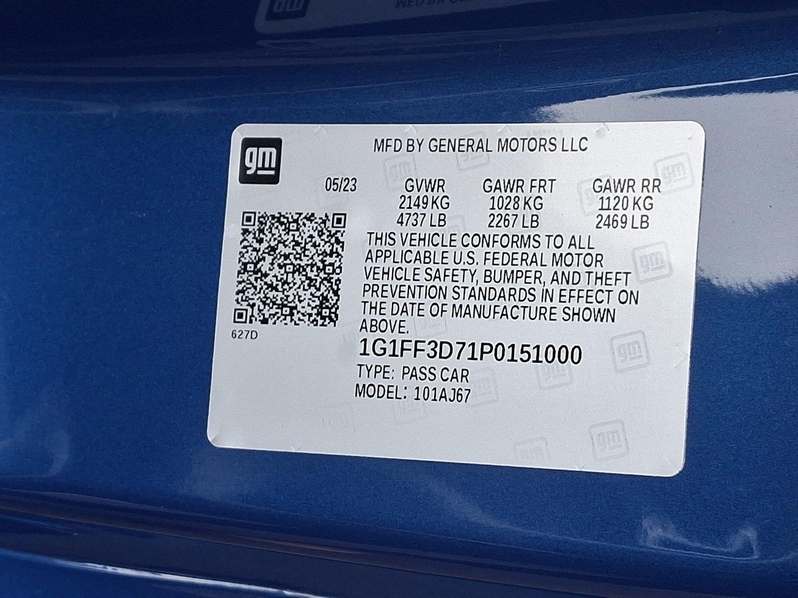 2023 Chevrolet Camaro Vehicle Photo in Harrisburg, PA 17111