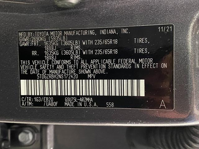 2022 Toyota Highlander Vehicle Photo in Appleton, WI 54913
