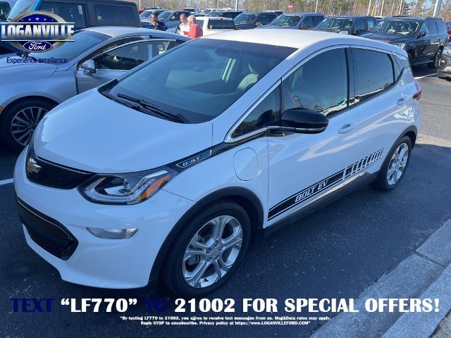 Used 2019 Chevrolet Bolt EV LT with VIN 1G1FW6S05K4101998 for sale in Loganville, GA