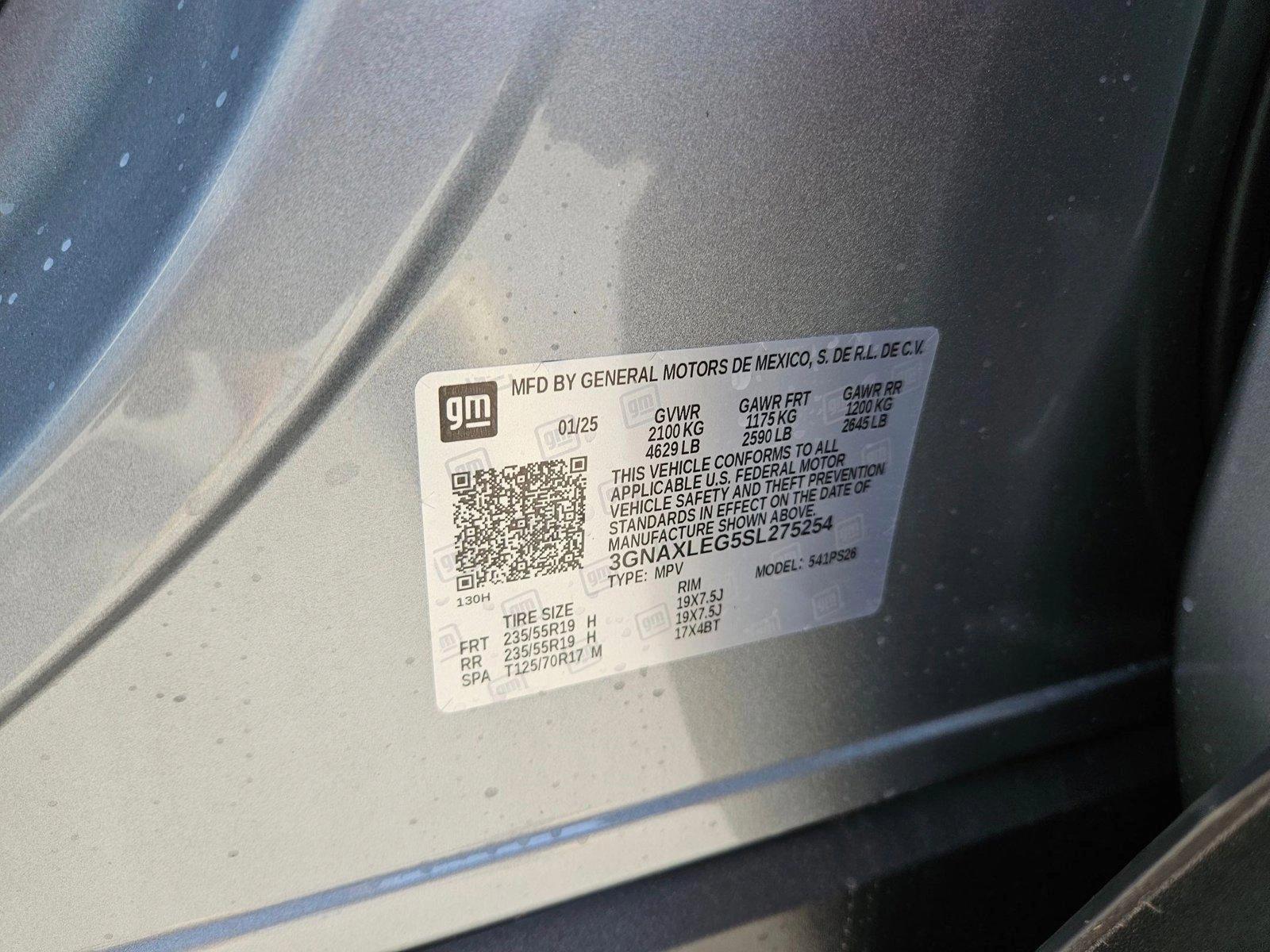 2025 Chevrolet Equinox Vehicle Photo in AUSTIN, TX 78759-4154