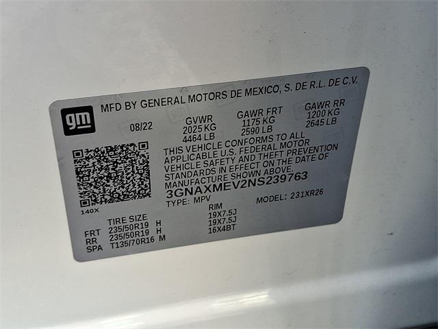 2022 Chevrolet Equinox Vehicle Photo in LEWES, DE 19958-4935