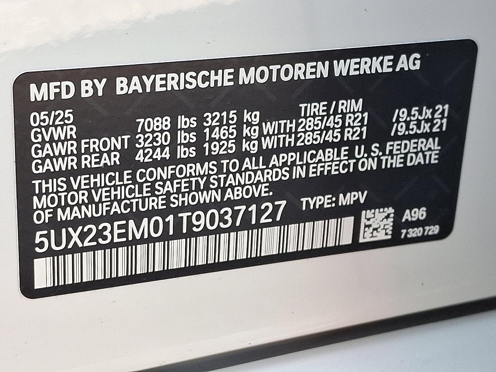 2026 BMW X7 xDrive40i Vehicle Photo in Lancaster, PA 17601