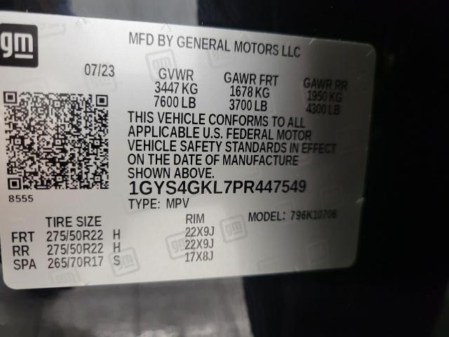 2023 Cadillac Escalade Vehicle Photo in APPLETON, WI 54914-4656