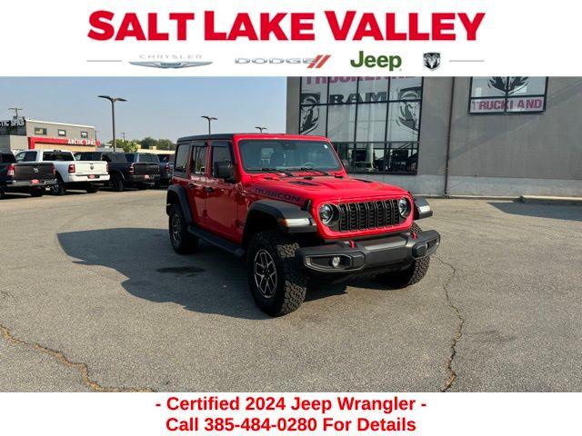 2024 Jeep Wrangler Vehicle Photo in Salt Lake City, UT 84115-2787