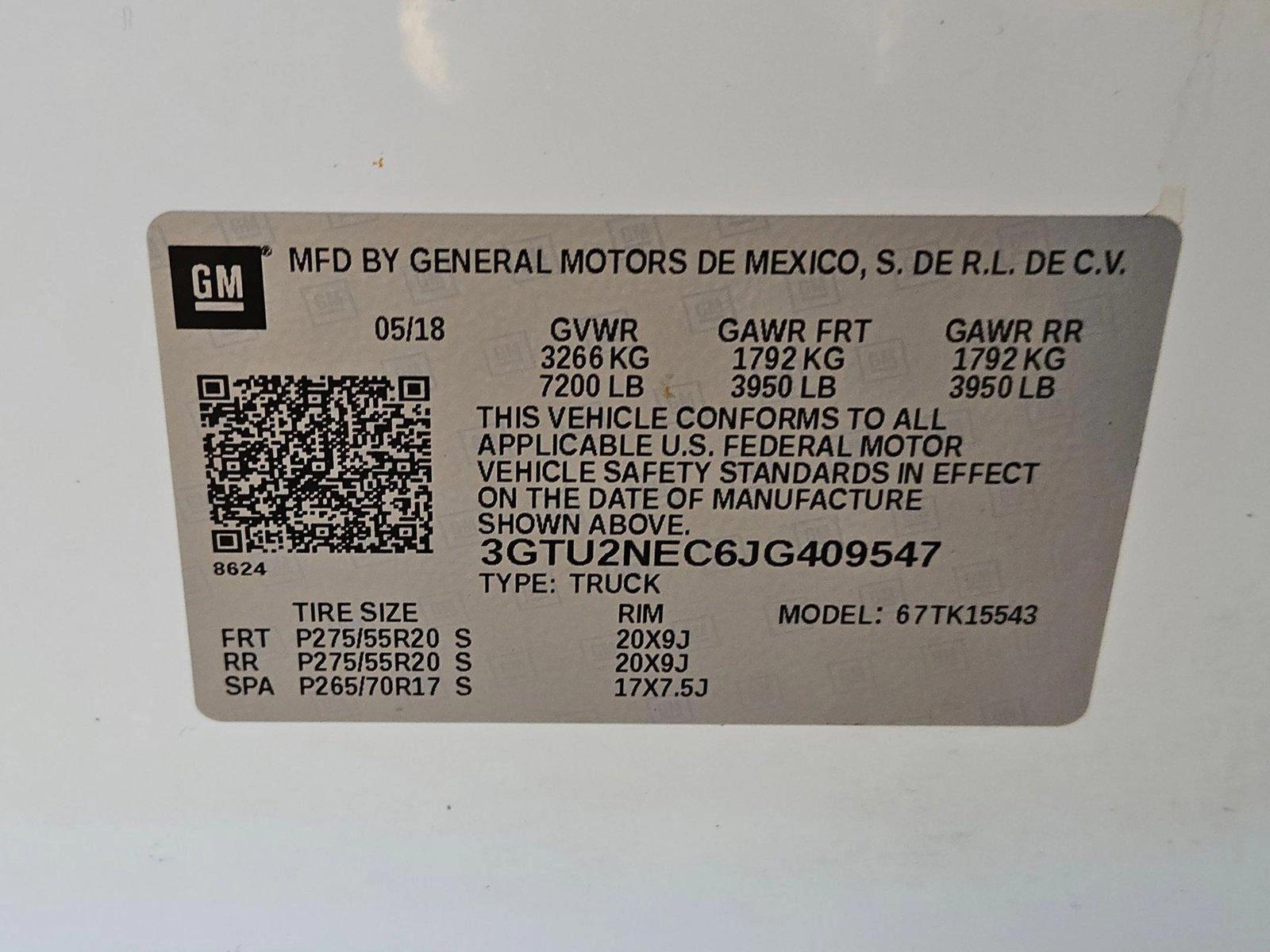 2018 GMC Sierra 1500 Vehicle Photo in MESA, AZ 85206-4395