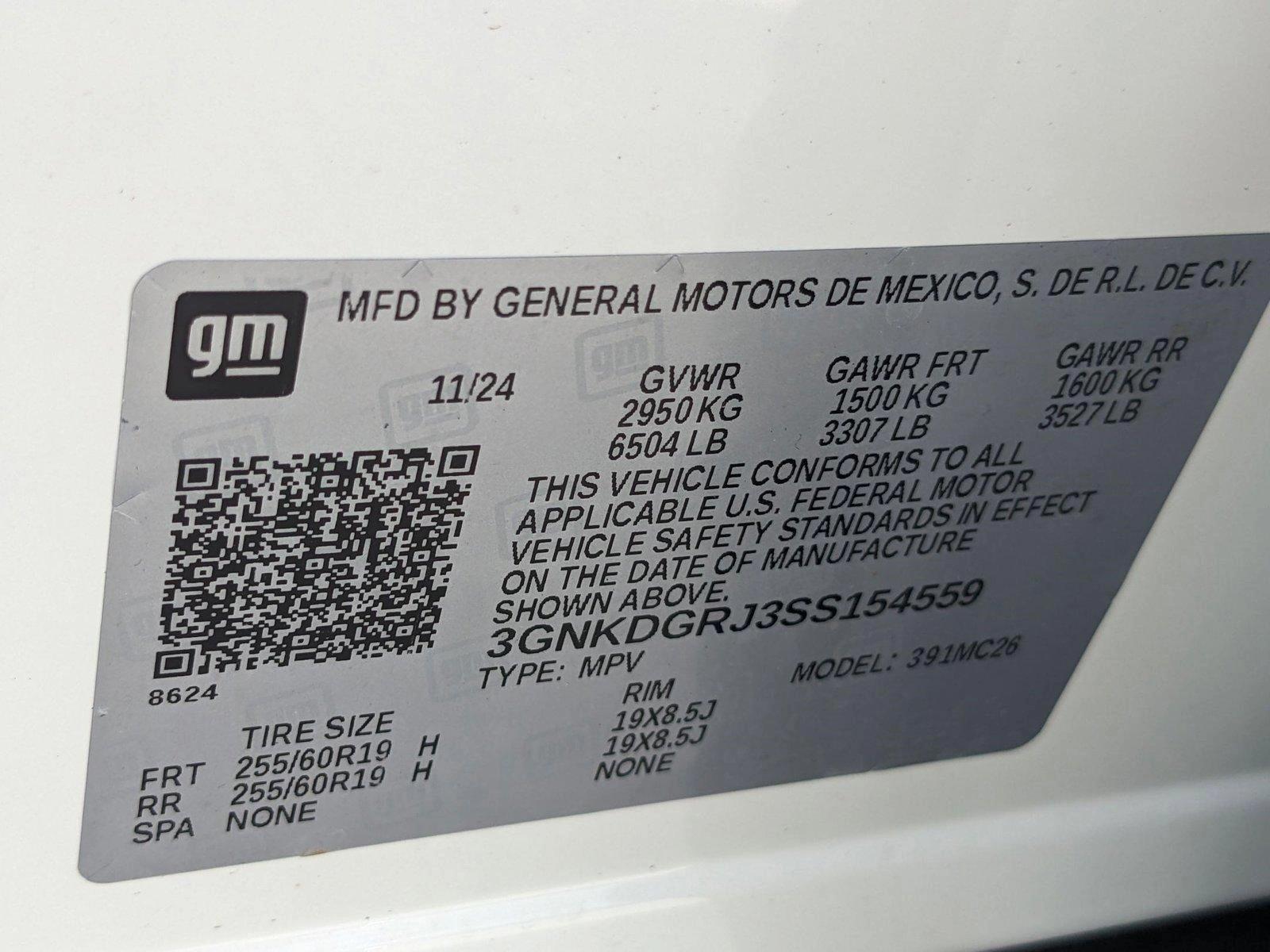 2025 Chevrolet Blazer EV Vehicle Photo in MIAMI, FL 33172-3015