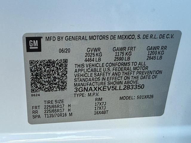 2020 Chevrolet Equinox Vehicle Photo in COLUMBIA, MO 65203-3903