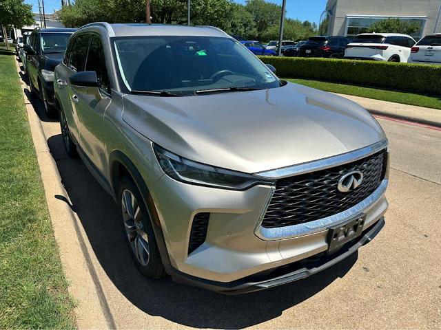 Certified 2023 INFINITI QX60 LUXE with VIN 5N1DL1FR7PC356535 for sale in Dallas, TX