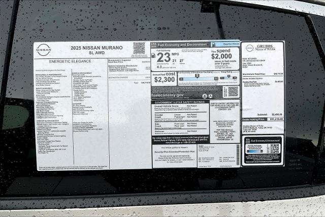 2025 Nissan Murano Vehicle Photo in Tulsa, OK 74129