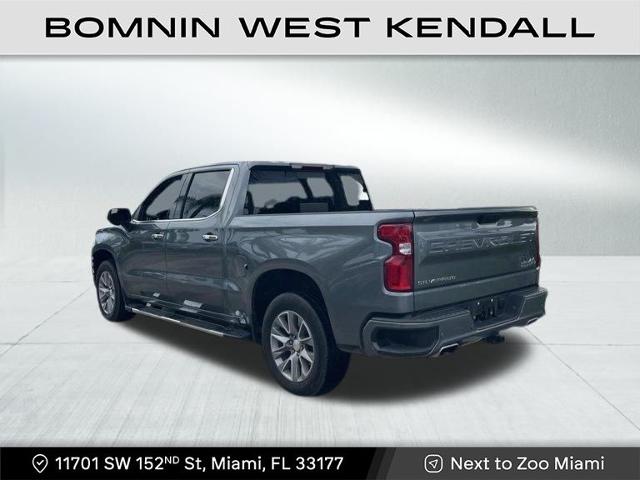 Used 2021 Chevrolet Silverado 1500 High Country with VIN 3GCPWFED9MG278554 for sale in Miami, FL