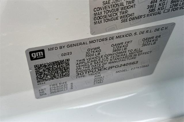 2023 GMC Sierra 1500 Vehicle Photo in ELK GROVE, CA 95757-8703