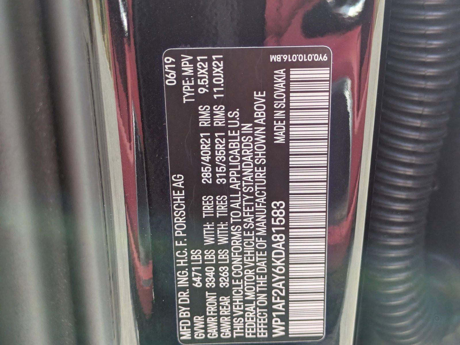 2019 Porsche Cayenne Vehicle Photo in Maitland, FL 32751