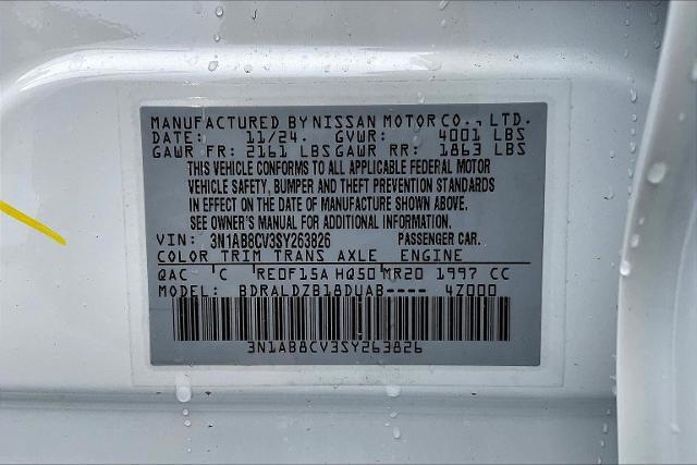 2025 Nissan Sentra Vehicle Photo in Tulsa, OK 74129