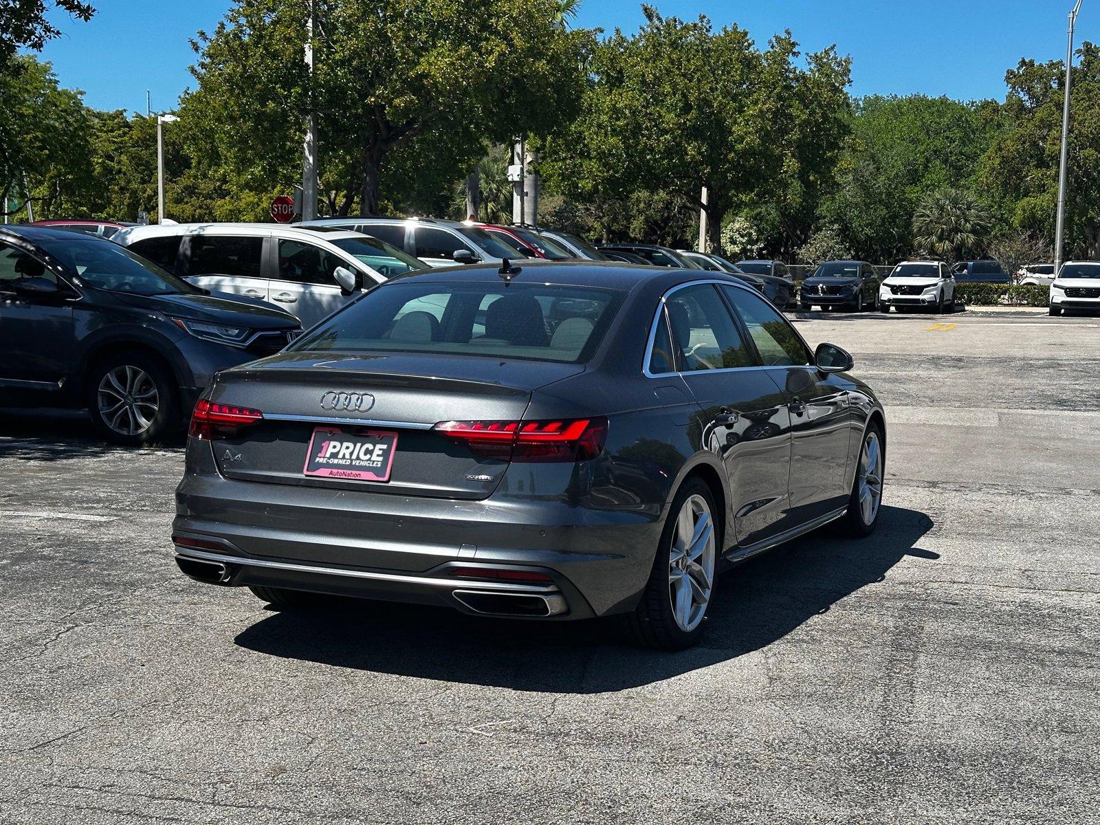 2022 Audi A4 Sedan Vehicle Photo in Hollywood, FL 33021