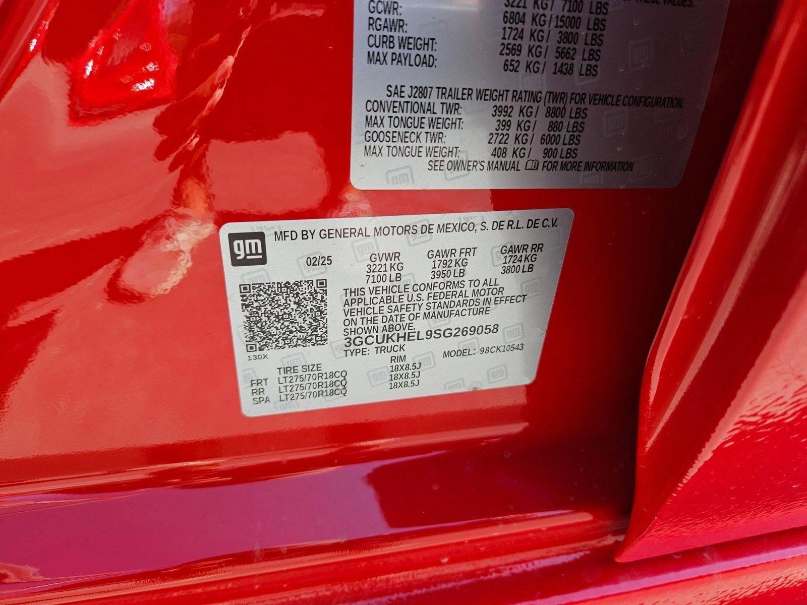 2025 Chevrolet Silverado 1500 Vehicle Photo in AUSTIN, TX 78759-4154