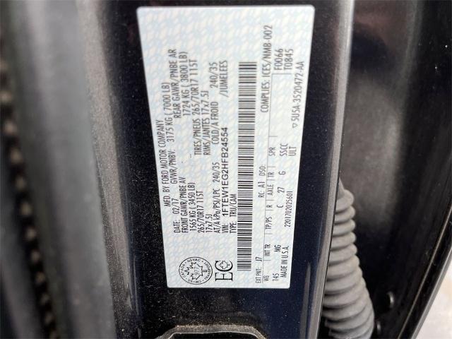 2017 Ford F-150 Vehicle Photo in TULLY, NY 13159-3159