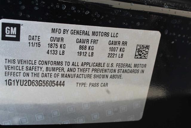 2016 Chevrolet Corvette Vehicle Photo in HOUSTON, TX 77090