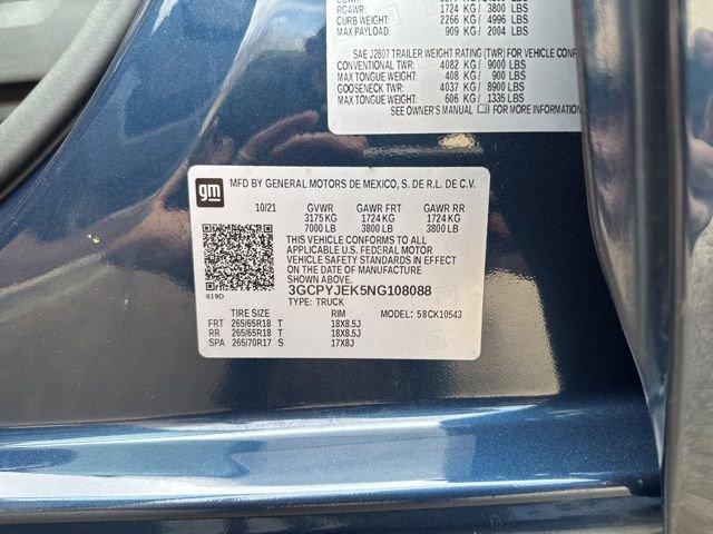 2022 Chevrolet Silverado 1500 LTD Vehicle Photo in MEDINA, OH 44256-9631