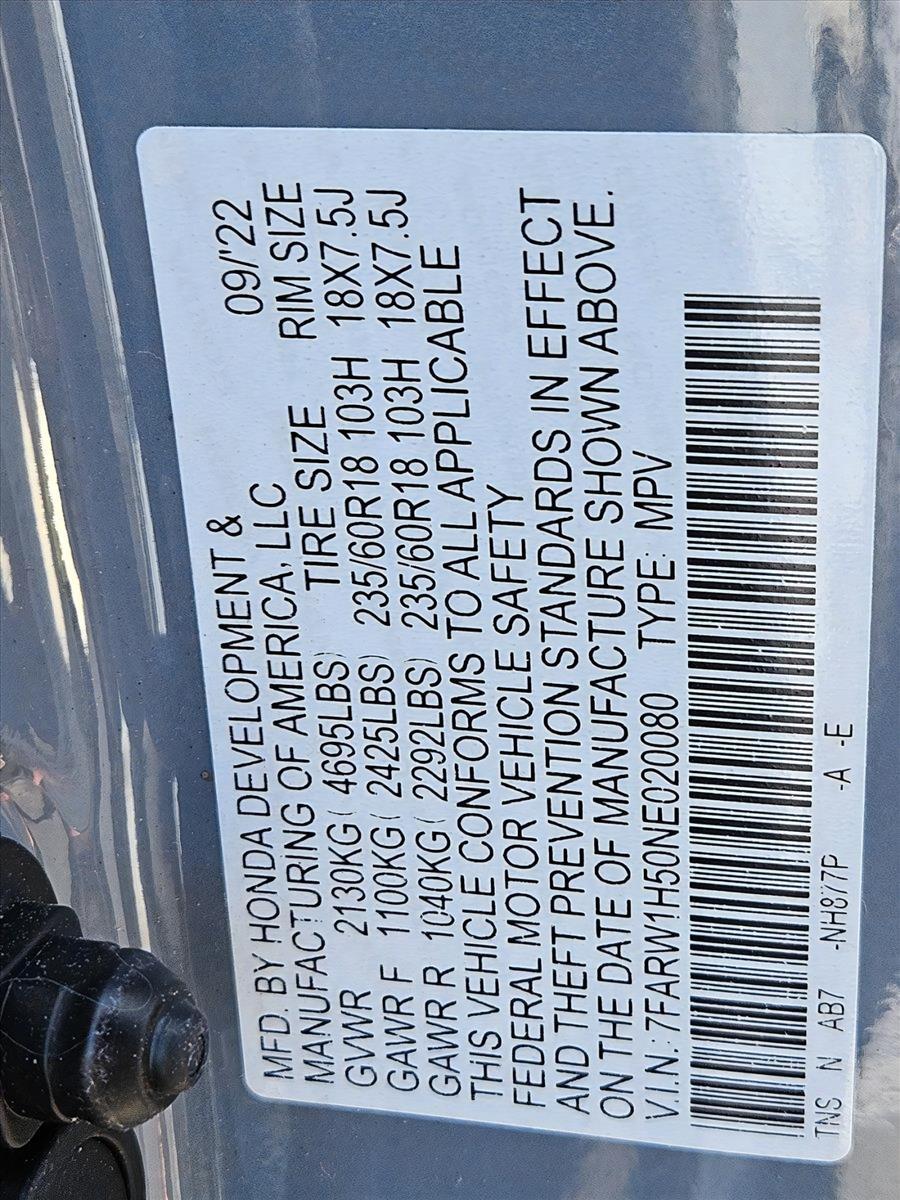 2022 Honda CR-V Vehicle Photo in Clearwater, FL 33764