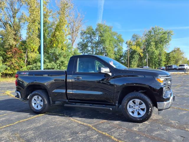 Certified 2023 Chevrolet Silverado 1500 Work Truck with VIN 3GCNDAEK9PG357676 for sale in Beaver, PA