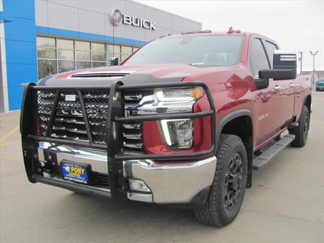 Used 2022 Chevrolet Silverado 3500HD LTZ with VIN 1GC4YUEY0NF269054 for sale in Gothenburg, NE