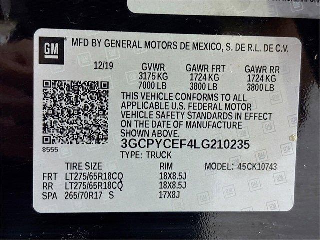 2020 Chevrolet Silverado 1500 Vehicle Photo in PUYALLUP, WA 98371-4149