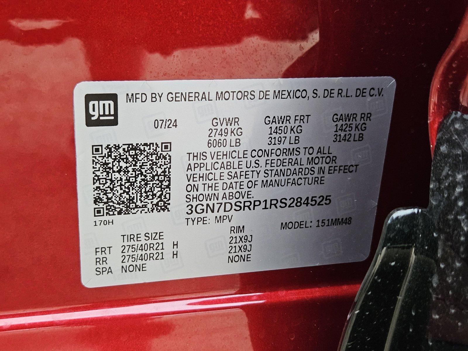 2024 Chevrolet Equinox EV Vehicle Photo in WACO, TX 76710-2592