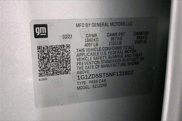 2022 Chevrolet Malibu Vehicle Photo in INDEPENDENCE, MO 64055-1314
