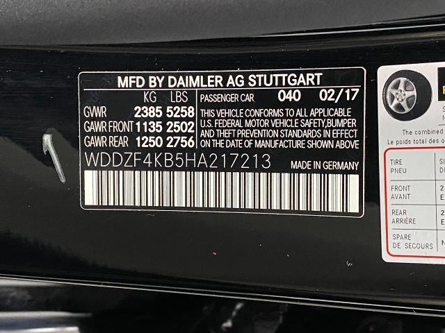 2017 Mercedes-Benz E-Class Vehicle Photo in Appleton, WI 54913