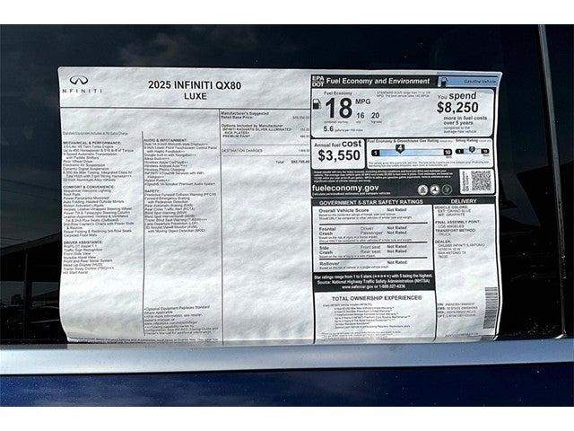 2025 INFINITI QX80 Vehicle Photo in San Antonio, TX 78230