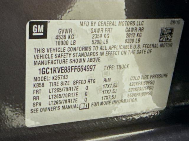 2015 Chevrolet Silverado 2500 HD Vehicle Photo in EVERETT, WA 98203-5662