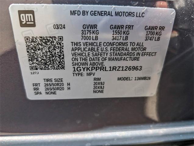 2024 Cadillac LYRIQ Vehicle Photo in LITTLETON, CO 80124-2754