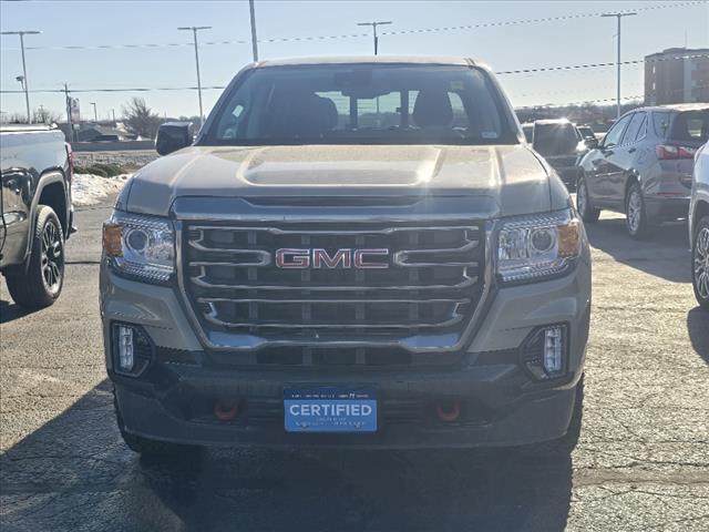 Used 2021 GMC Canyon AT4 with VIN 1GTG6FEN6M1295612 for sale in Saint Peters, MO