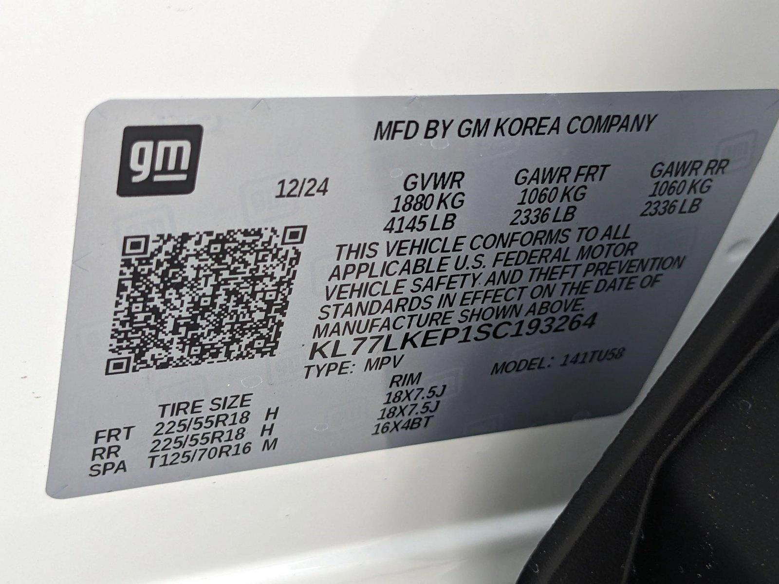 2025 Chevrolet Trax Vehicle Photo in MIAMI, FL 33172-3015