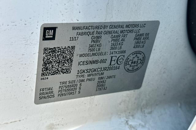 2018 GMC Yukon XL Vehicle Photo in SPOKANE, WA 99202-2191